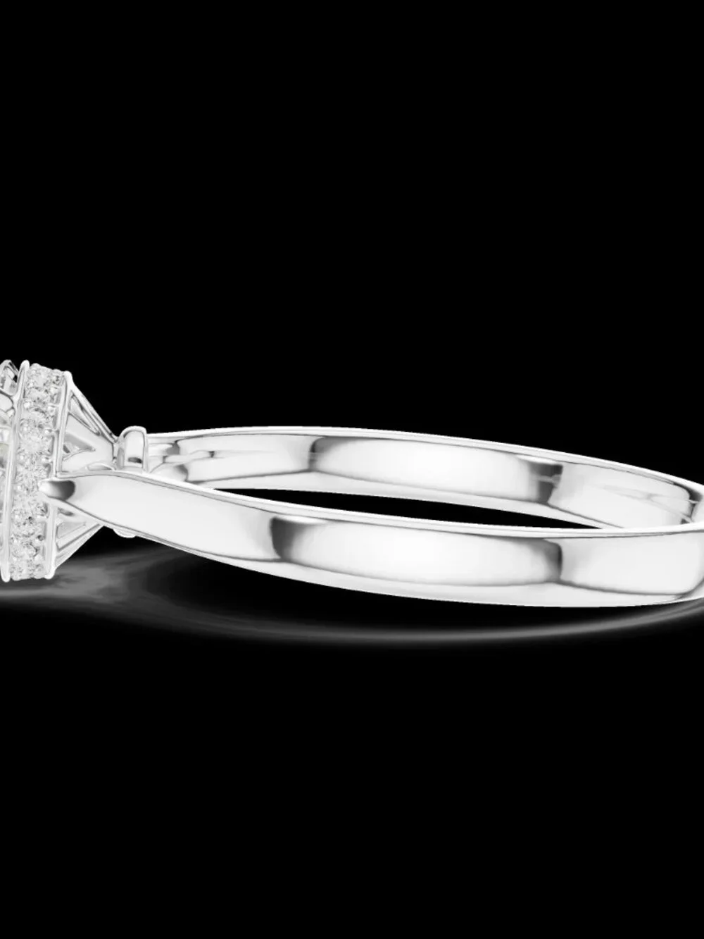 3CT Round Cut Lab Diamond Elegant Solitaire Engagement Ring Solid Gold